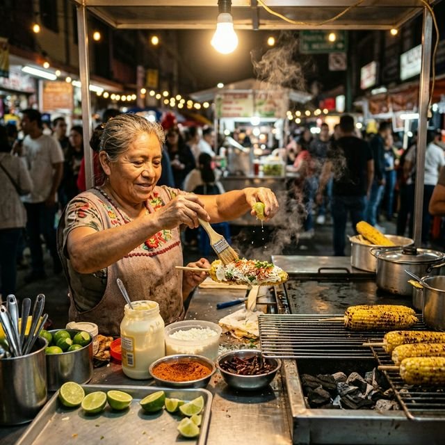 Elotes preparados